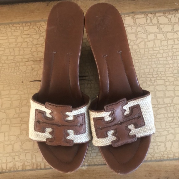 Tory Burch Ines Wedges size 9.5 - Picture 6 of 12